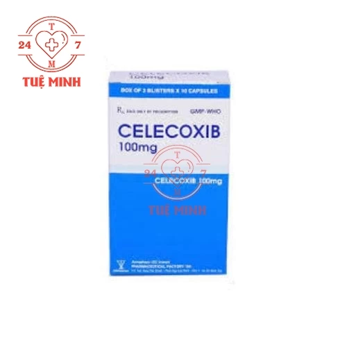 Celecoxib 100mg Armephaco - Thuốc điều trị triệu chứng thoái hóa khớp